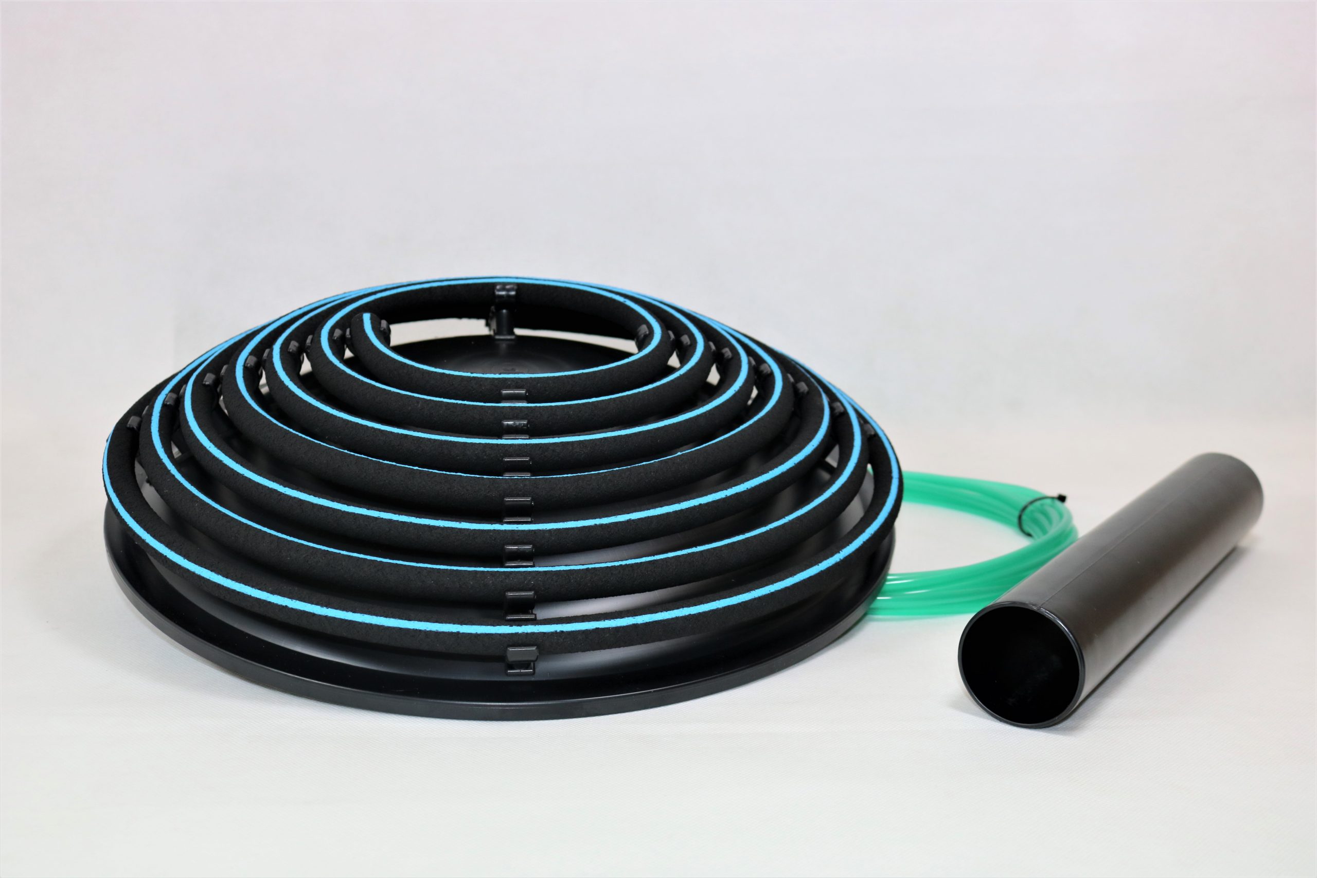 Large Pond Bottom Drain and Aqua Jet Air Diffuser Aerator Eco Filtration