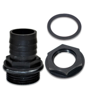 1" BSP 1 Stepped Hosetail & Backnut