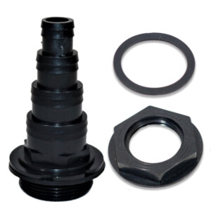 1.5″ BSP 4 Stepped Hosetail & Backnut
