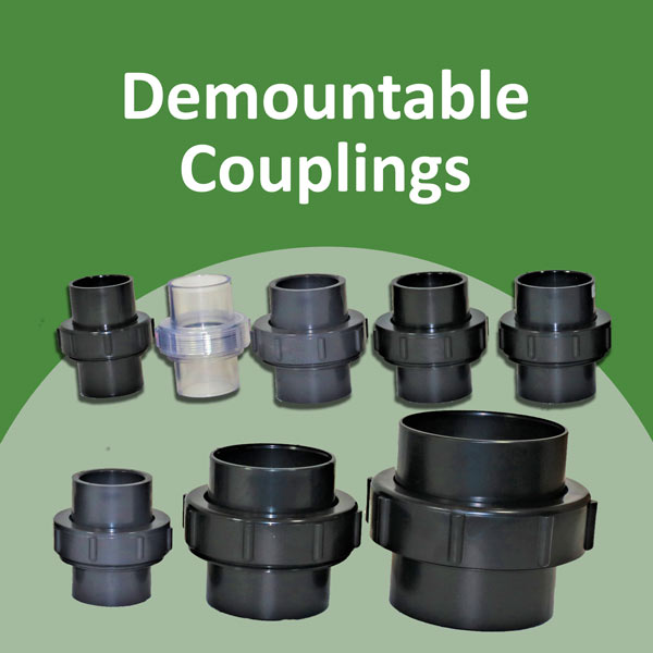 Solvent Weld Fittings For Constructing Fish Ponds Eco Filtration