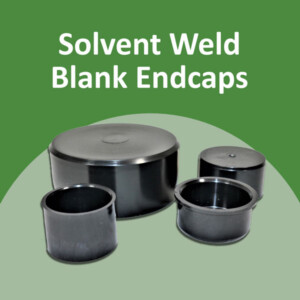 Solvent Weld Blank Endcaps