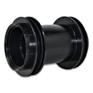 Double Sided 110mm/4" Threaded Tank Connector (Long)