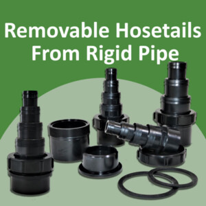 Removable Hosetail From Rigid Pipe Connectors