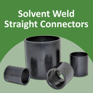 Solvent Weld Straight Connectors