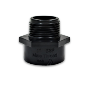 1" BSP Male Thread to 43mm OD Solvent Weld