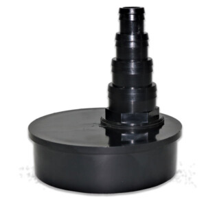 4"/110mm Internal Blanking Bung with a 43mm 4 Stepped Hosetail (Small)