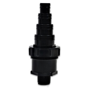 0.75″ BSP Male Thread to a 43mm Hosetail (Small)