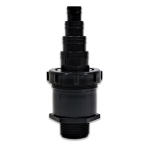 1.25″ BSP Male Thread to a 43mm Hosetail (Small)
