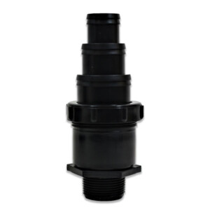 1.25″ BSP Male Thread to a 50mm Hosetail (Large)