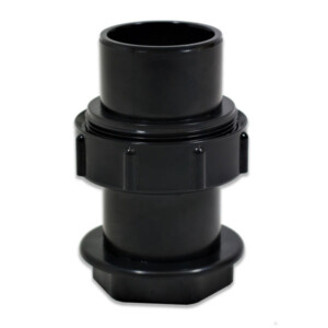 1.5" BSP Female Thread to a 1.5"/43mm Demountable Coupling (40mm Domestic Waste Pipe)