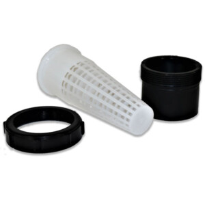 Removable Strainer/Cage from 2″/56mm rigid pipe