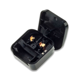 10A Fused USA 2 Pin to 3 Pin UK Plug Converter