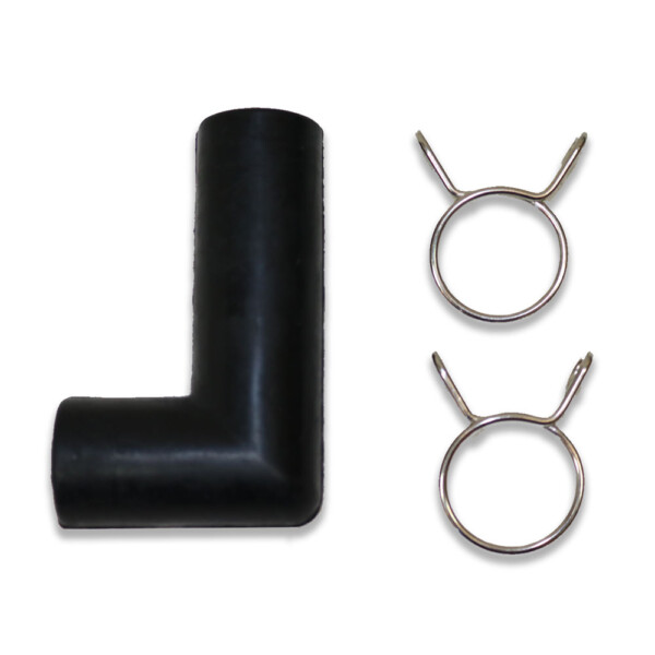 Air Pump Rubber Manifold Connector & Clips - Image 2