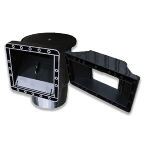 Wide Mouth Black Surface Skimmer Kit