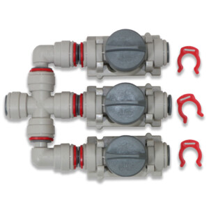 3/8" Shut-Off Manifold (3 Way)